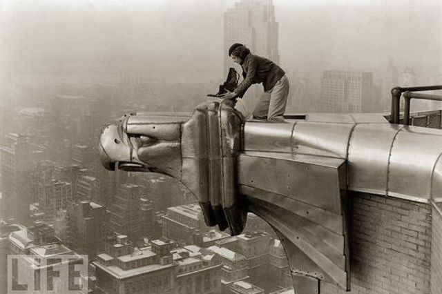 Margaret Bourke-White: rooftopper!